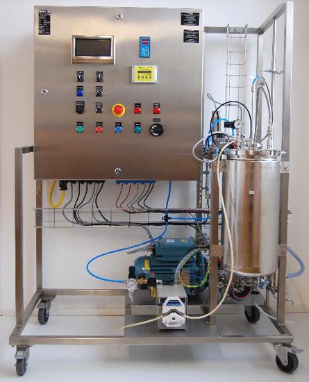 pilot membrane filtration unit